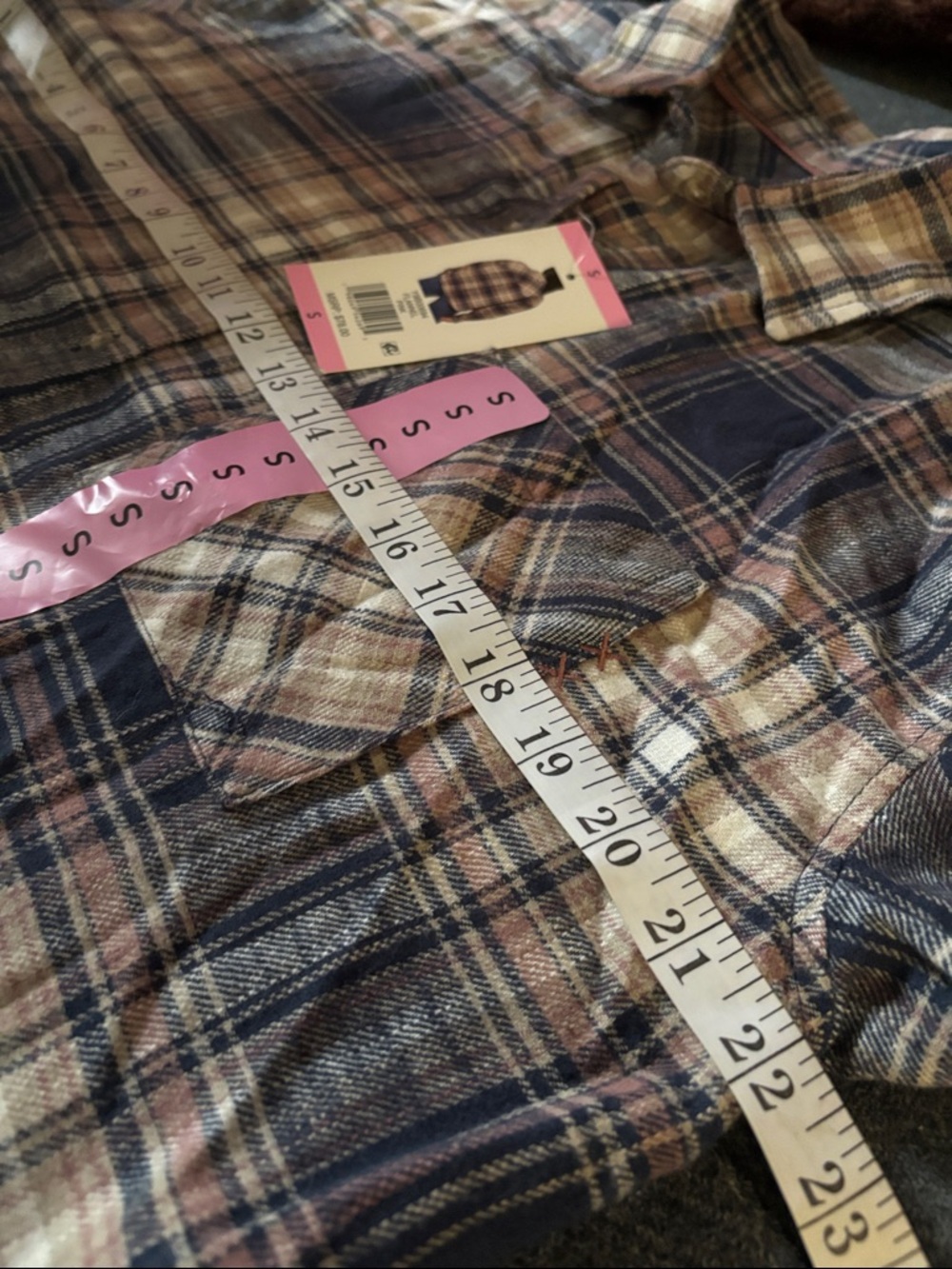 NWT Scotch & Soda Trendy Plaid Button-Up Shirt | Size S - Picture 7 of 10